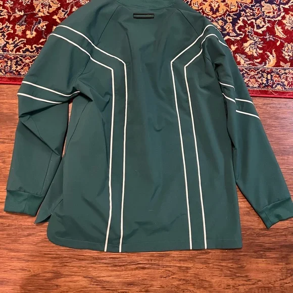 XL adidas windbreaker in dark green - Picture 3 of 3